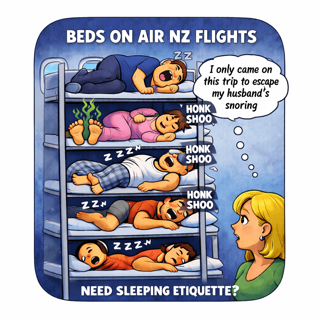 Beds on Air NZ&nbsp;Economy